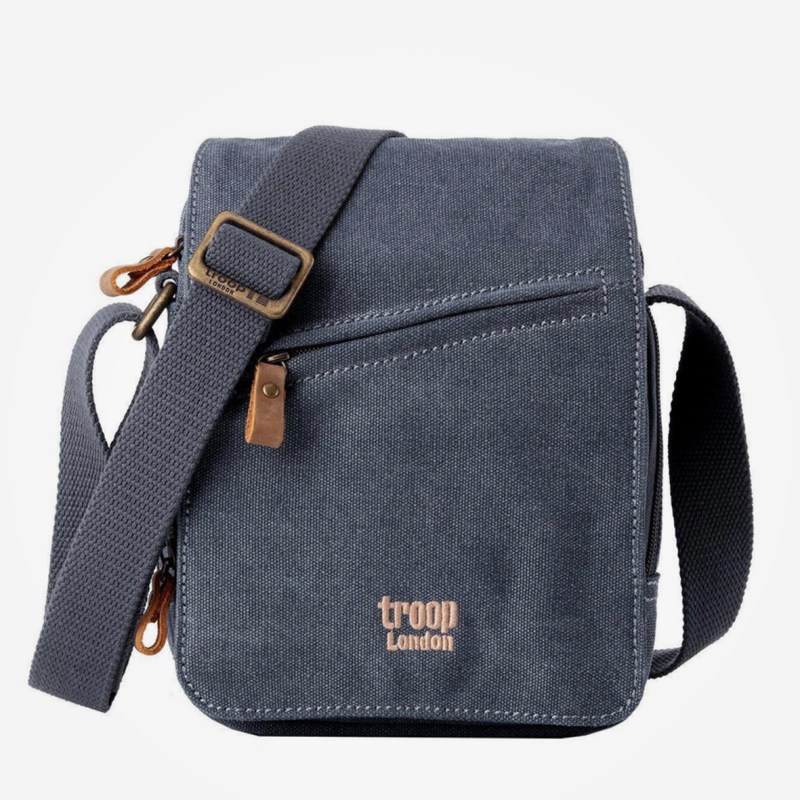 Troop London Classic Canvas Across Body Bag