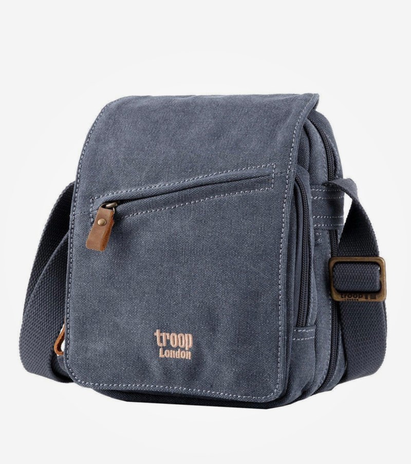 Troop London Classic Canvas Across Body Bag