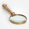 Antiqued Brass Magnifying Glass