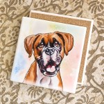 Boxer ceramistone coasters