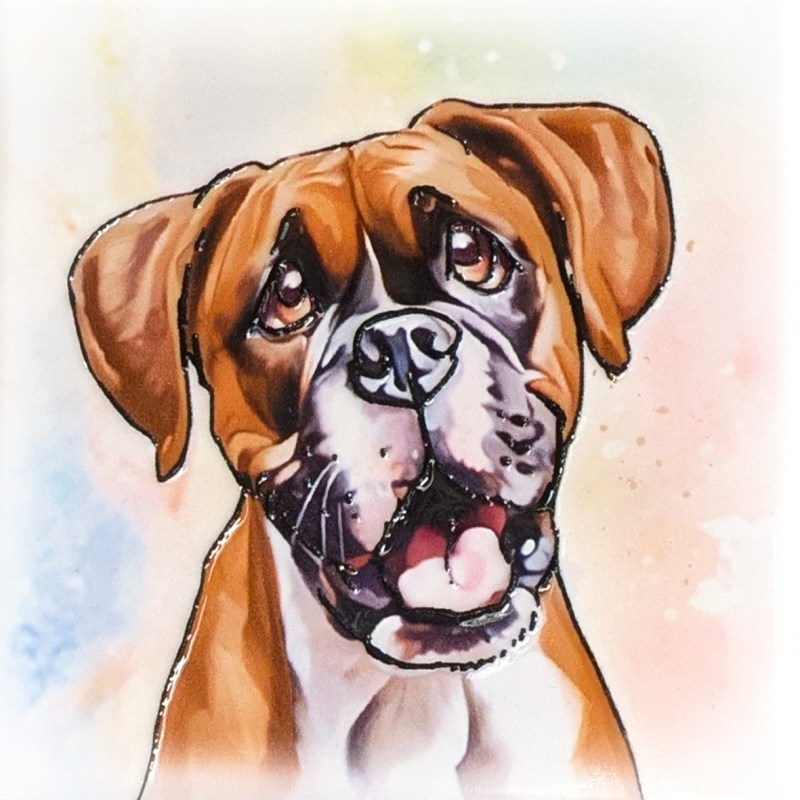 Boxer ceramistone coasters