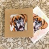 Boxer ceramistone coasters