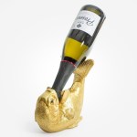 Drinks Like a Gold Fish Wine Bottle Holder