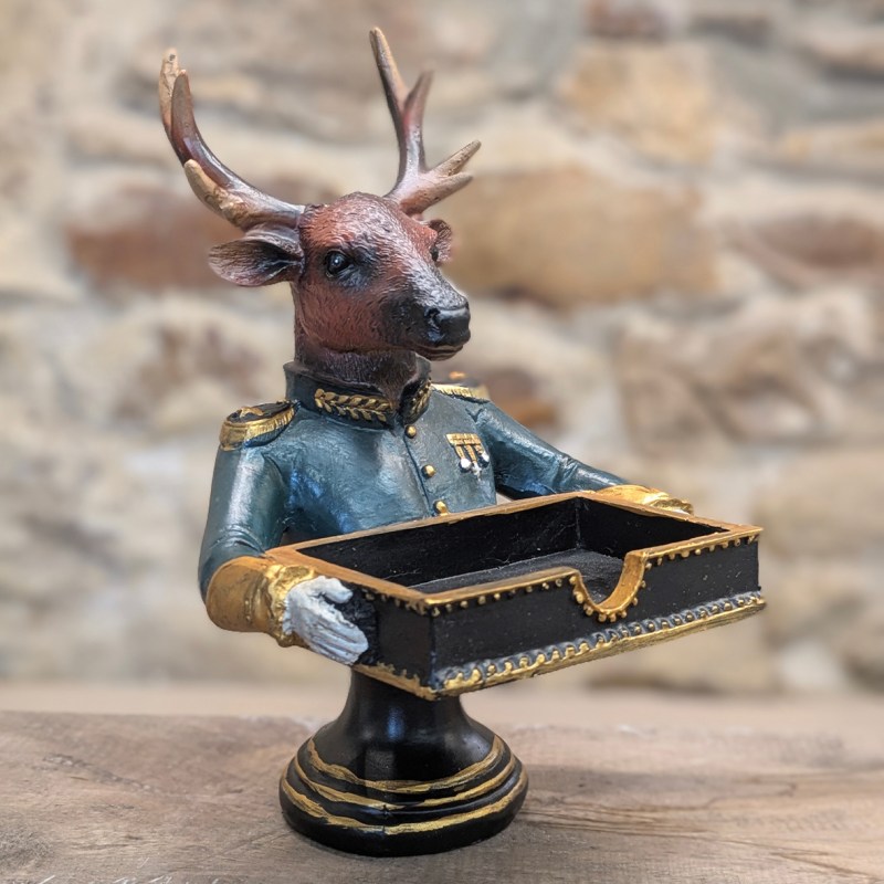 Gentry Stag Card Holder / Sweet Tray