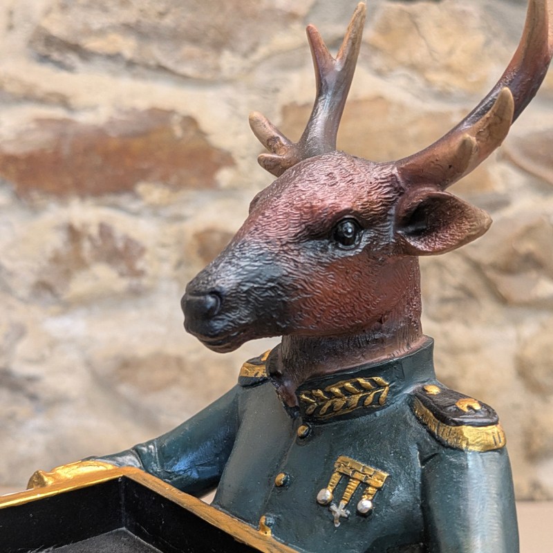 Gentry Stag Card Holder / Sweet Tray