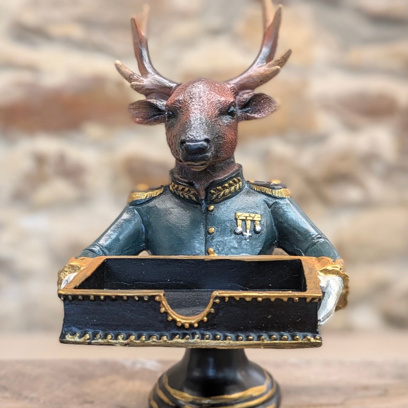 Gentry Stag Card Holder / Sweet Tray