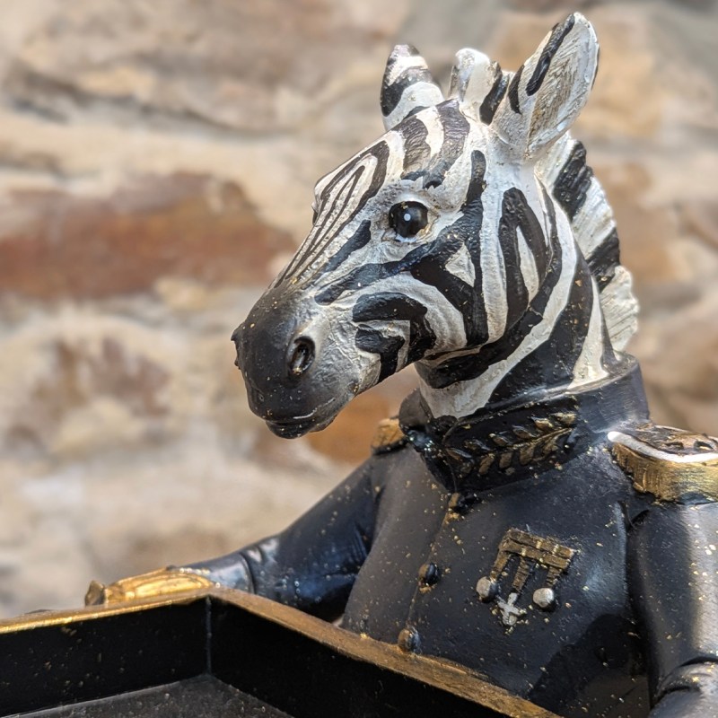 Gentry Zebra Card Holder / Sweet Tray