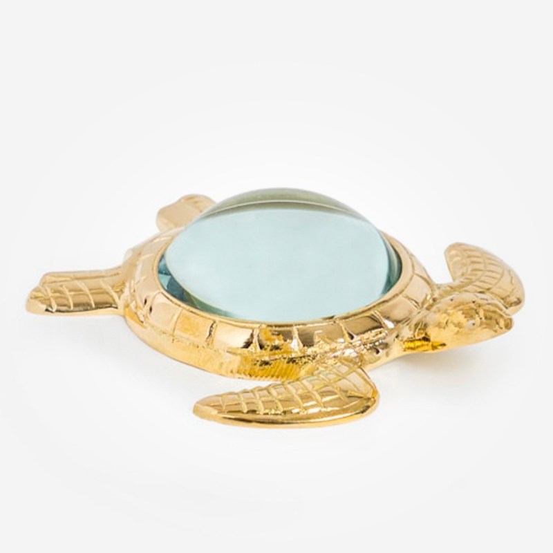 Gold Turtle Magnifying Glass