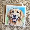 Golden Retriever ceramistone coasters
