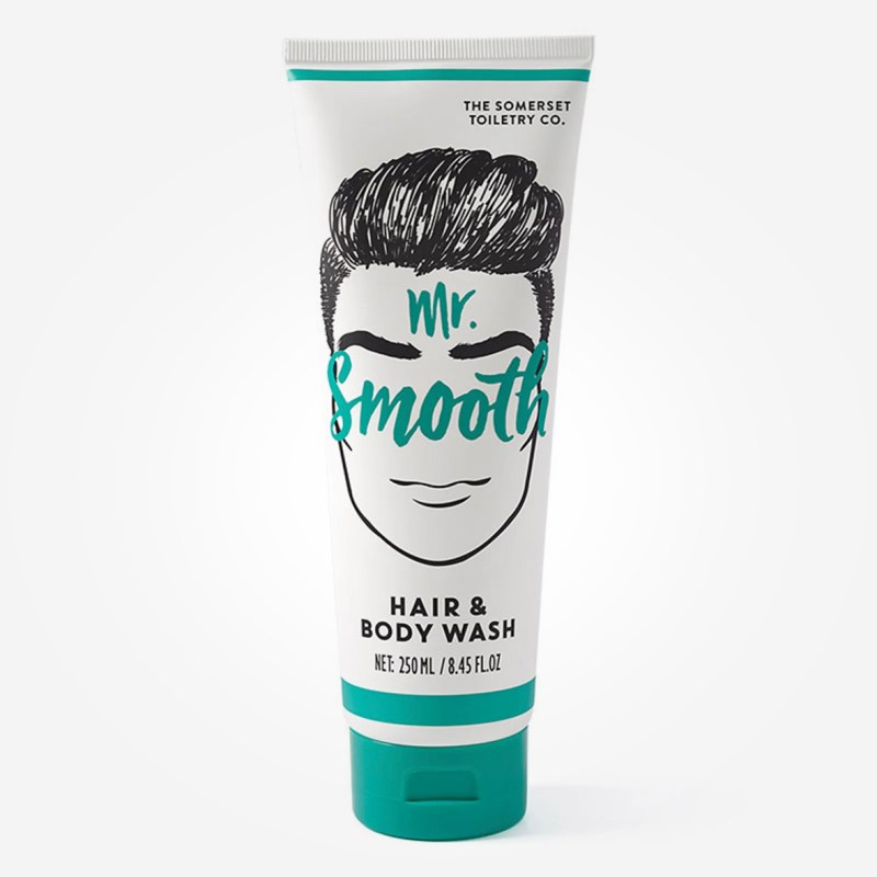 SOMERSET TOILETRY CO MR SMOOTH HAIR & BODY WASH BLACK PEPPER AND GINGER 250ML 02