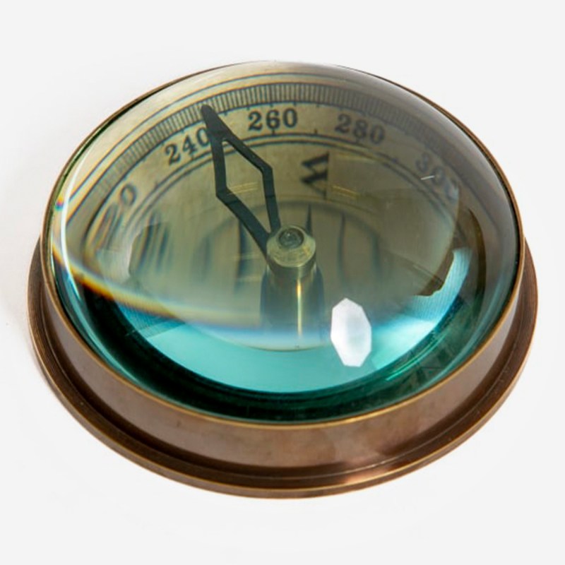 Magnified Compass Ornament