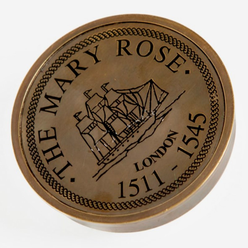 Magnified Compass Ornament