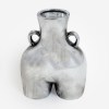 Silver Medium 'Love Handles' Vase