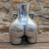 Silver Medium 'Love Handles' Vase