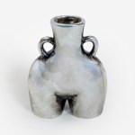 Silver Small 'Love Handles' Vase