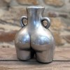 Silver Small 'Love Handles' Vase