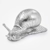 Silver Snail Figure