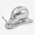Silver Snail Figure