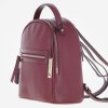 Small Ashwood Leather Backpack Wine