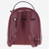 Small Ashwood Leather Backpack Wine