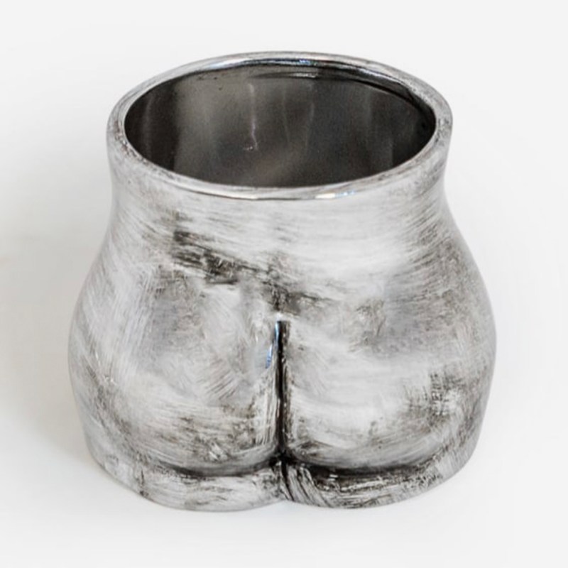 Small Silver Booty Pot