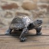 Small Silver Tortoise Figure