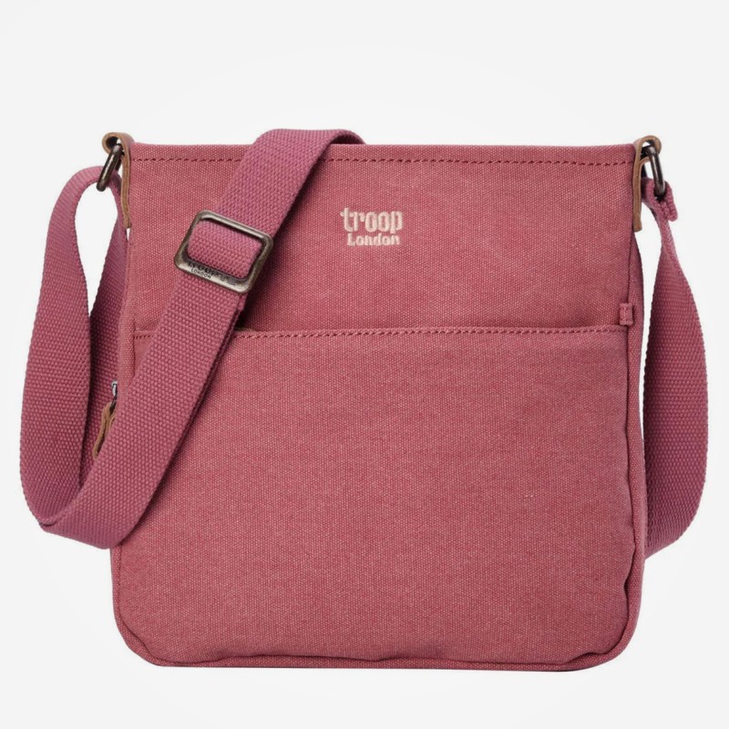 Troop London Classic Canvas Across Body Pocket Bag