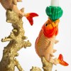 Fish & Golden Coral Candle Holder