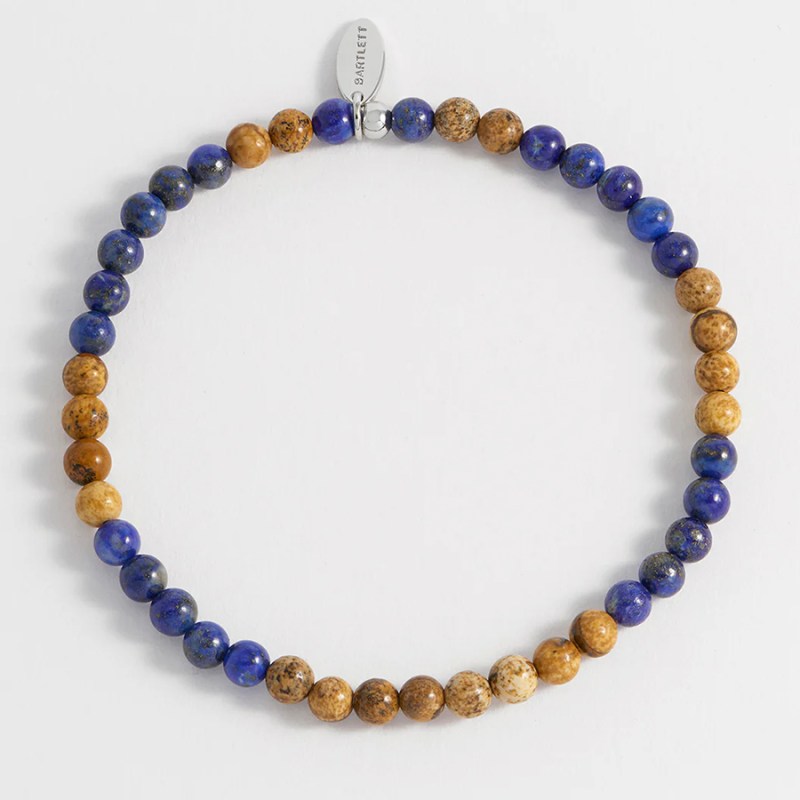 FOXY SHOPPING Lapis Lazuli and Picture Jasper