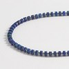 FOXY SHOPPING Lapis Rondelle Adjustable Necklace