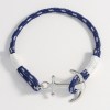 FOXY SHOPPING Men's Anchor Rope Bracelet