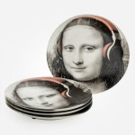 Mona Lisa Plate 7" Head Phones