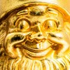 Gold Naughty Gnome
