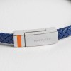 FOXY SHOPPING Navy Wrap Bracelet With Enamel Detail