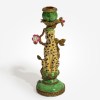 Ornate Leopard Candle Holder